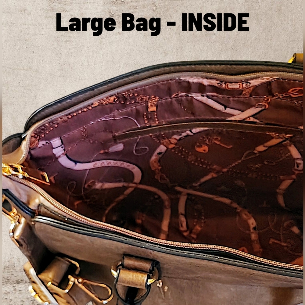 Brown 3-in-1 Purse Set - Picture 4 of 8